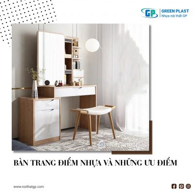 Poster Bàn Trang Điểm Nhựa