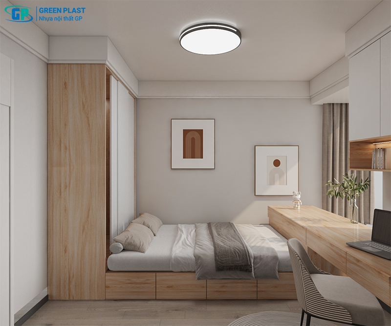 Tiết Kiệm Không Gian Phòng Ngủ Với GP