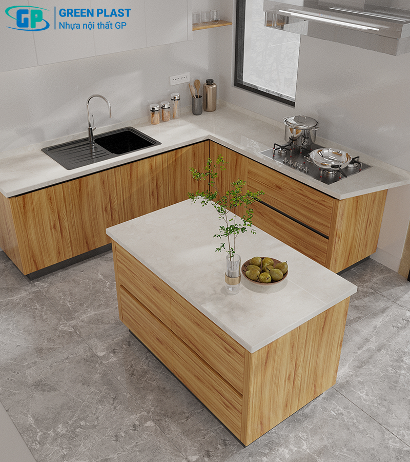 Khu Vực Đảo Bếp