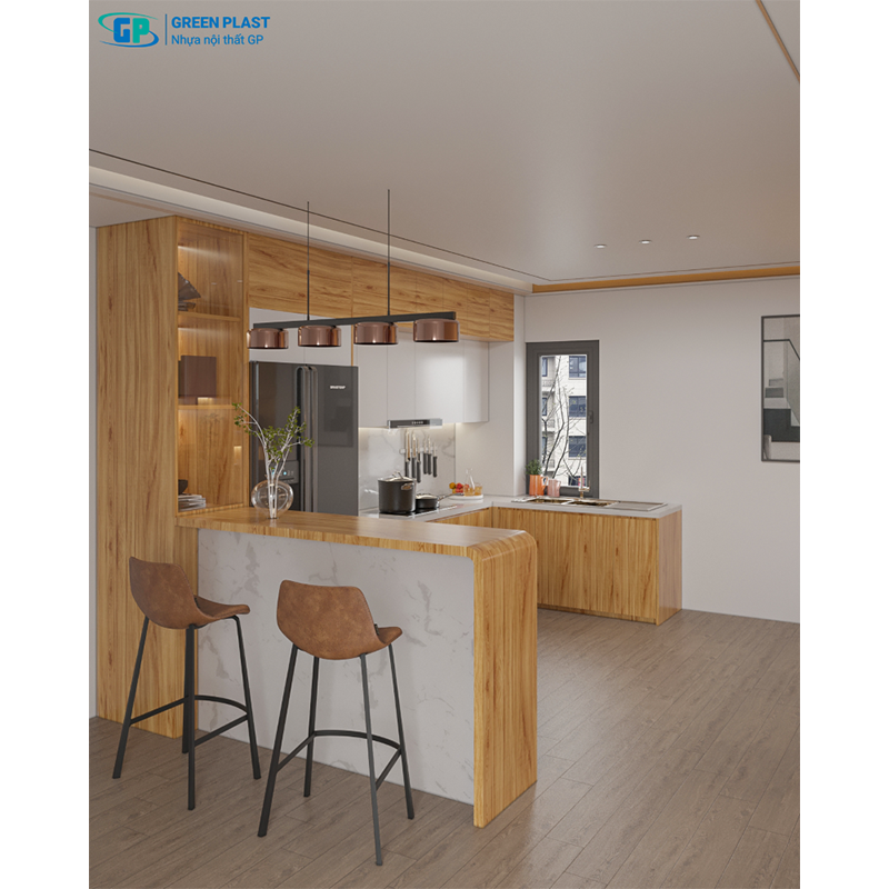 Quầy Bếp Bar Nhựa GP-204