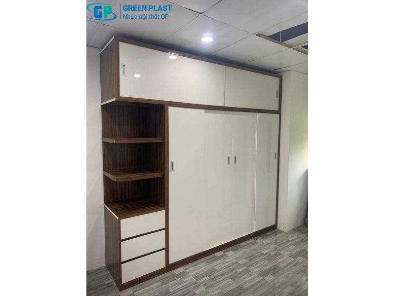 Tủ Quần Áo Nhựa Cánh Lùa