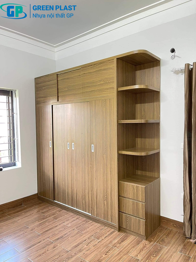 Tủ Quần Áo Nhựa Cánh Lùa